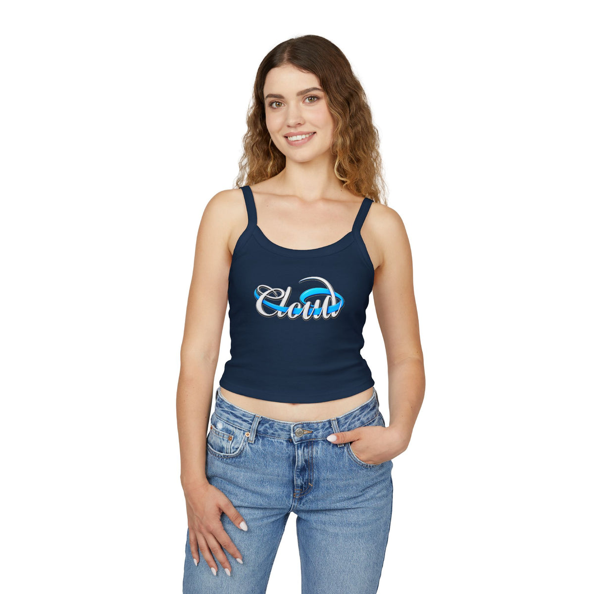 Women's “Cloud” Spaghetti Strap Tank Top