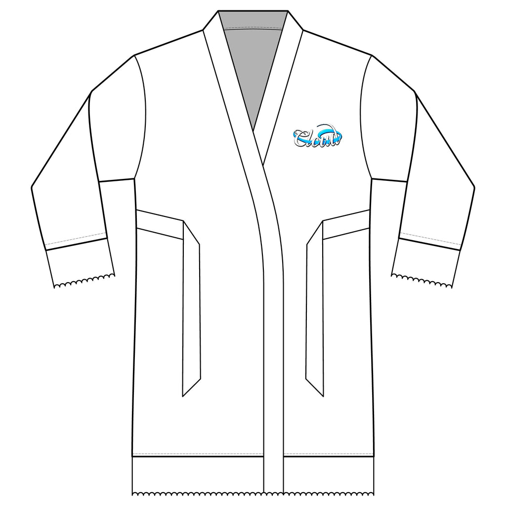 Cloud 9 Satin Lounge Robe