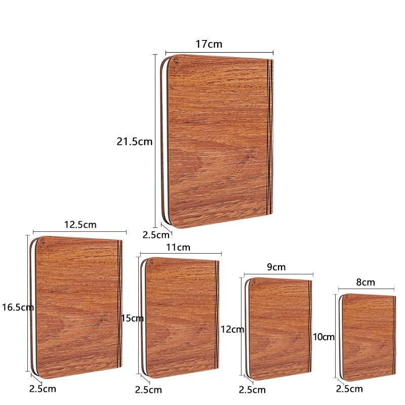 Rechargeable Folding Wooden Book Lamp