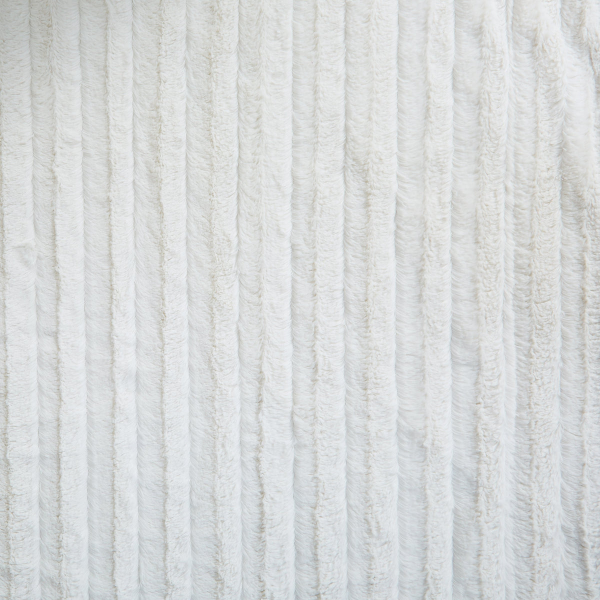 Tache Ivory Faux Fur Sherpa Throw Blanket