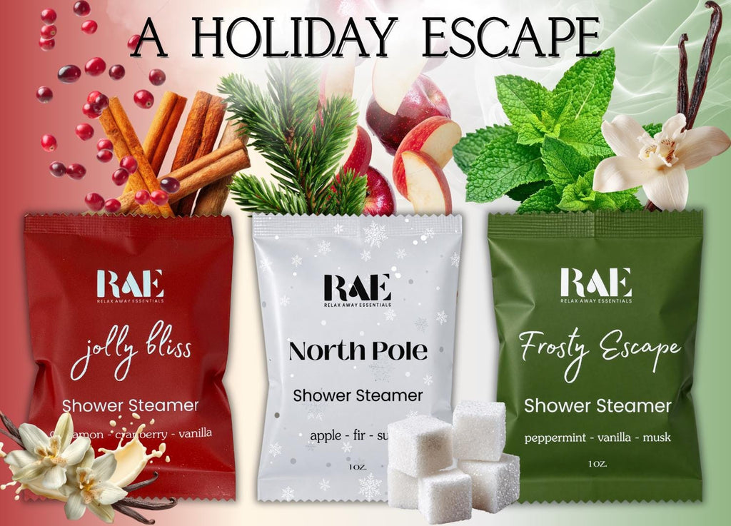 Santa's Spa Shower Steamers – 6 Pack