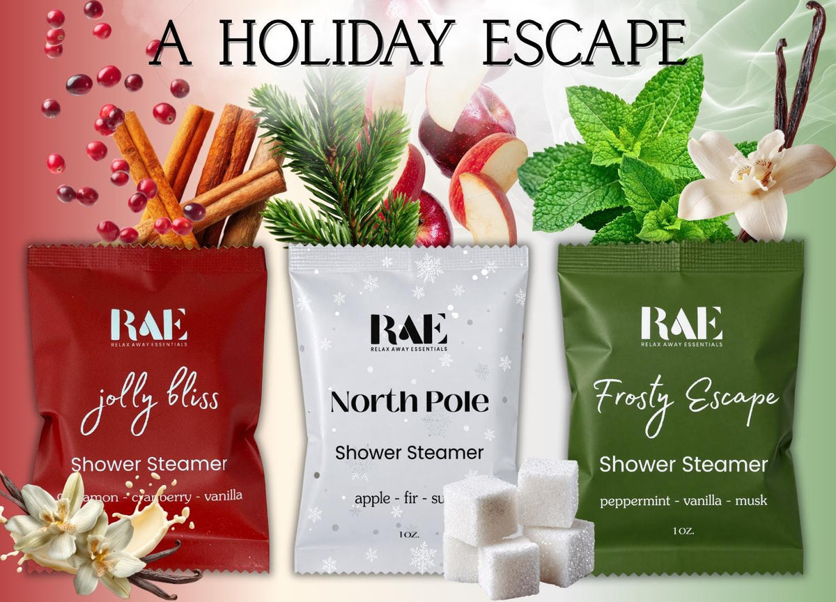 Santa's Spa Shower Steamers – 6 Pack